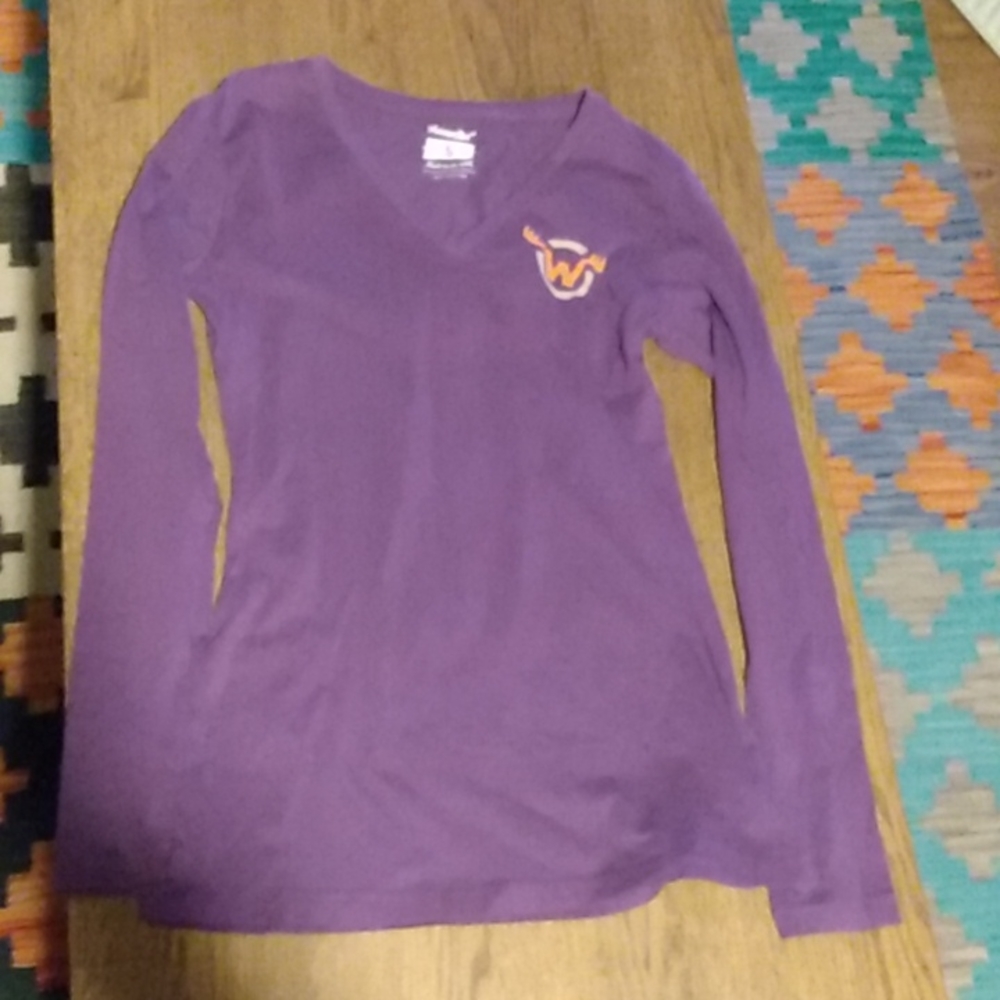 Moosejaw purple, long sleeve, size small